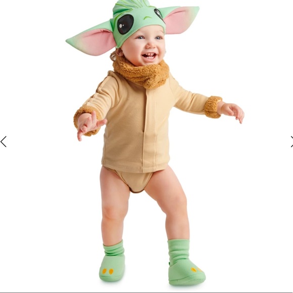 Baby’s Baby Yoda Halloween Costume - Picture 2 of 8